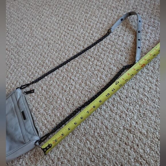 Rebecca Minkoff Grey M.A.C Studded Crossbody Bag - Picture 12 of 12